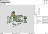 Nike Gon Embroidery File 6 sizes