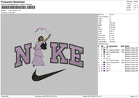 Nike Isabel Embroidery File 6 sizes