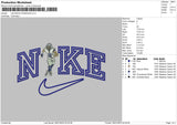 Nike Micah P Embroidery File 6 sizes