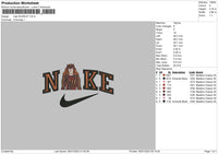 Nike Scarlet Embroidery File 6 sizes