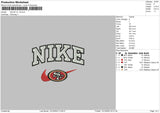 Nike Sf V2 Embroidery File 6 sizes