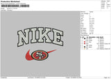 Nike Sf V2 Embroidery File 6 sizes