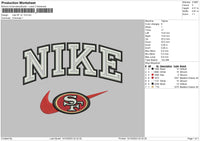 Nike Sf V2 Embroidery File 6 sizes