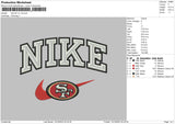 Nike Sf V2 Embroidery File 6 sizes