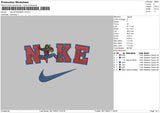 Nike Spider V4 Embroidery File 6 sizes