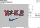 Nike Spider V4 Embroidery File 6 sizes