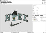 Nike Troll 01 Embroidery File 6 sizes