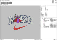 Nike Zurg Embroidery File 6 sizes