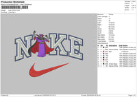 Nike Zurg Embroidery File 6 sizes