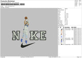 Nike Player Luka Embroidery File 6 sizes