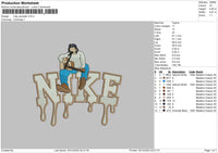 Nike Acoustic Embroidery File 6 sizes