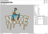 Nike Acoustic Embroidery File 6 sizes