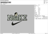 Nike Adams Embroidery File 6 sizes