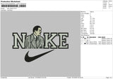 Nike Adams Embroidery File 6 sizes