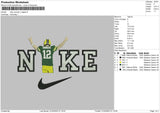 Nike Rodgers Embroidery File 6 sizes