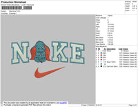 Nike Bona Embroidery