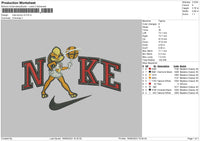 Nike Bunny v2 Embroidery File 6 sizes