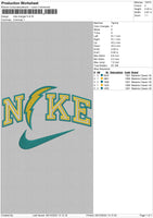 Nike Chargerf Embroidery File 6 sizes