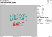 Nike Charger V2 Embroidery File 6 sizes