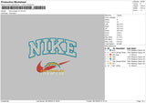 Nike Charger V2 Embroidery File 6 sizes