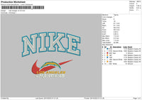 Nike Charger V2 Embroidery File 6 sizes