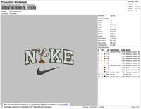 Nike Candle Embroidery