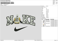 Nike Player 87 Embroidery File 6 sizes