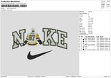 Nike Player 87 Embroidery File 6 sizes