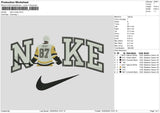 Nike Player 87 Embroidery File 6 sizes