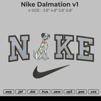 Nike Dalmation v1 Embroidery