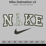 Nike Dalmation v2 Embroidery