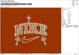 Nike Doublecross Embroidery File 6 sizes