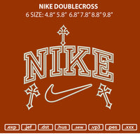 Nike Doublecross Embroidery File 6 sizes