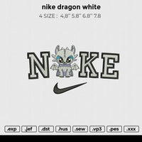 nike dragon white