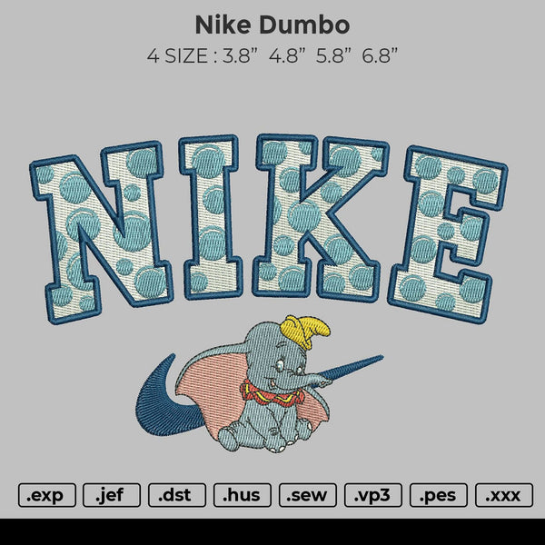 Nike Dumbo Embroidery