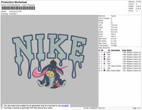 Nike Eeyore Embroidery