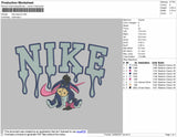 Nike Eeyore Embroidery