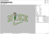 Nike Grandma Embroidery File 6 sizes