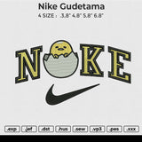 Nike Gudetama Embroidery