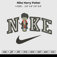 Nike Harry Potter Embroidery