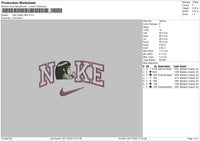 Nike Hinatachibi Embroidery File 6 sizes