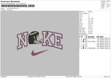 Nike Hinatachibi Embroidery File 6 sizes