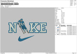 Nike Hockey Embroidery File 6 sizes