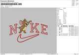 Nike Jerry Love Embroidery File 6 sizes