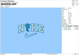 Nike Ken Embroidery File 6 sizes