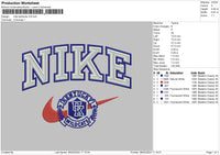 Nike Uk Embroidery File 6 sizes