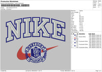 Nike Uk Embroidery File 6 sizes