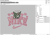 Nike Kurocat Valentine Embroidery File 6 sizes