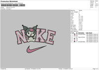 Nike Kuro V4 Embroidery File 6 sizes