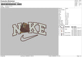 Nike Lady V2 Embroidery File 6 sizes